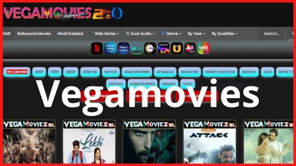 Vegamovies Bollywood Tamil Telugu Hindi Dubbed HD Movies Download