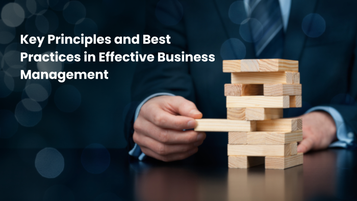 Key Principles and Best Practices in Effective Business Management