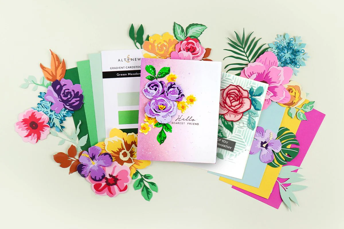 Printed Cardstock vs. Plain
